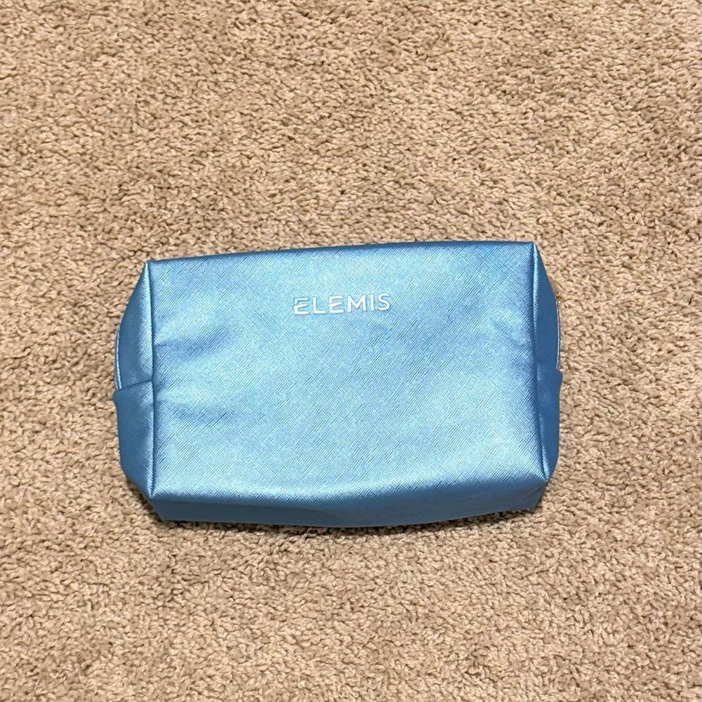 ELEMIS Shimmering Blue Cosmetic Pouch